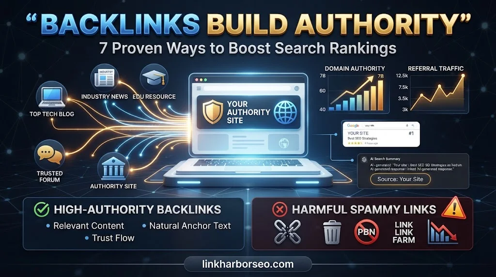 7 Proven Ways Backlinks Build Authority and Boost Search Rankings