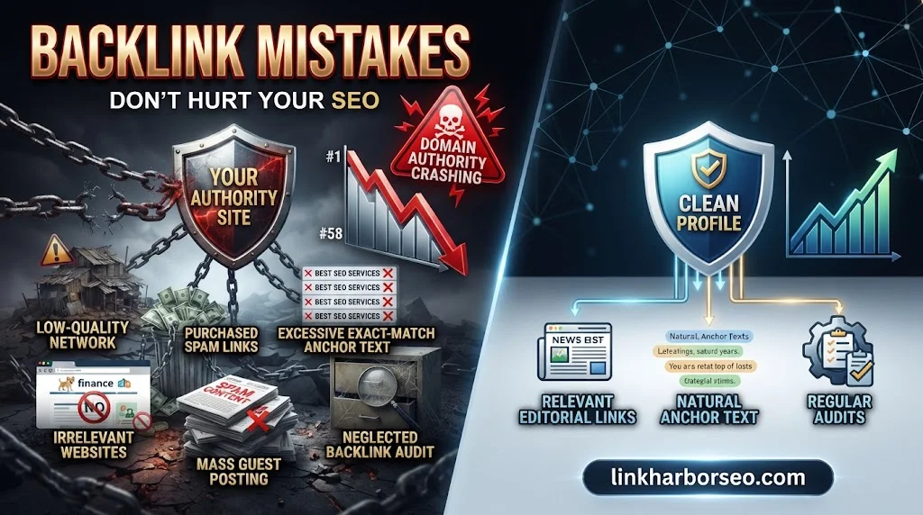 Backlink Mistakes That Hurt Authority
