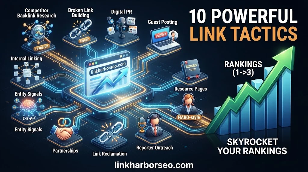10 Powerful Link Strategy Tactics to Skyrocket Your Rankings