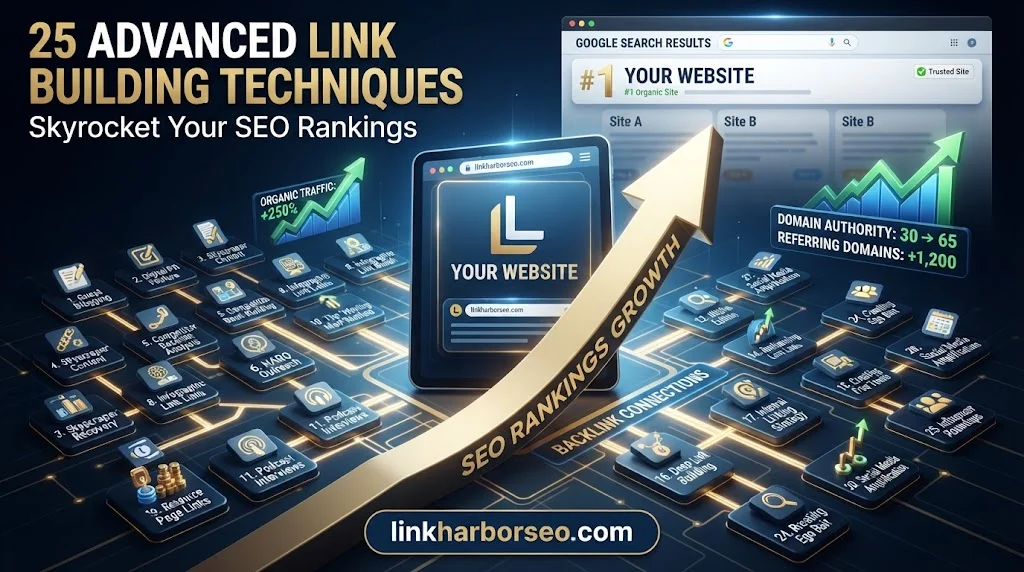 25 Advanced Link Building Techniques That Can Skyrocket Your SEO Rankings