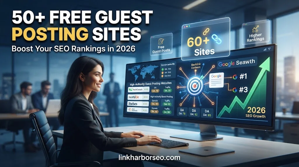 50+ Free Guest Posting Sites to Boost Your SEO Rankings in 2026