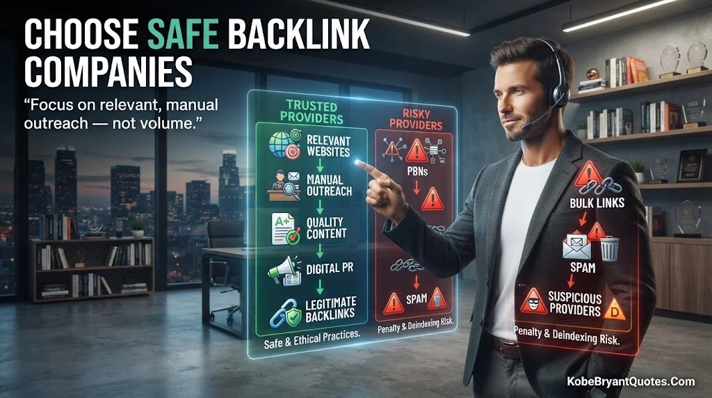 Backlink Companies Explained: What They Do and How to Pick a Safe One