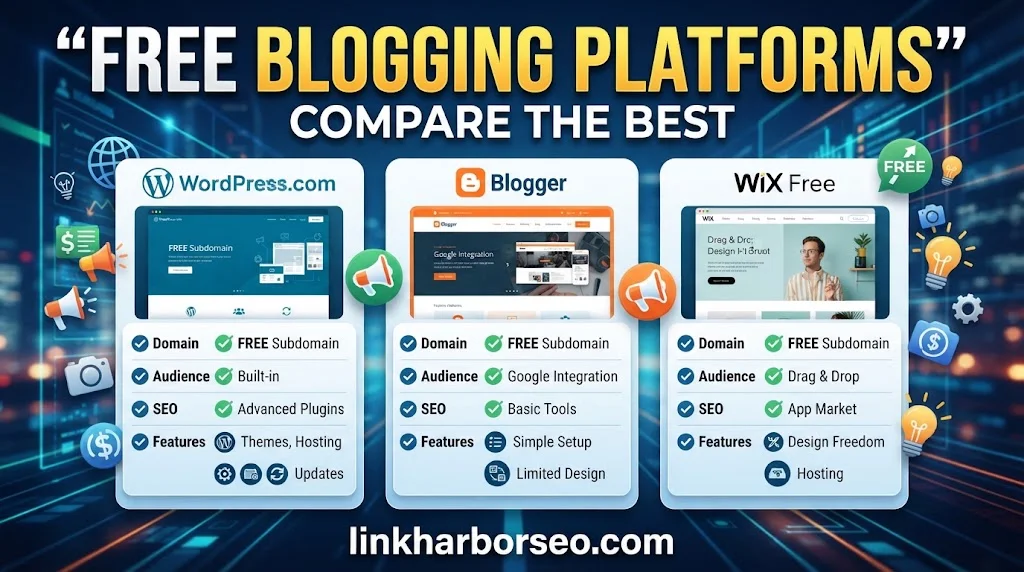 Best Free Blogging Sites Compared at a Glance