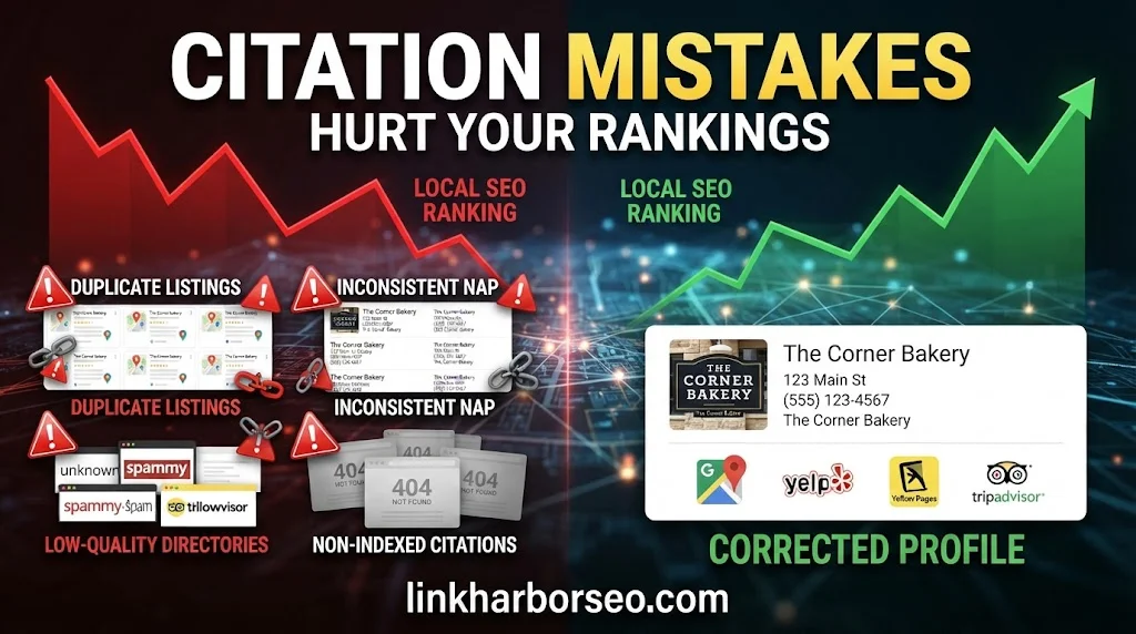 Common Citation Link Building Mistakes That Hurt Local Rankings