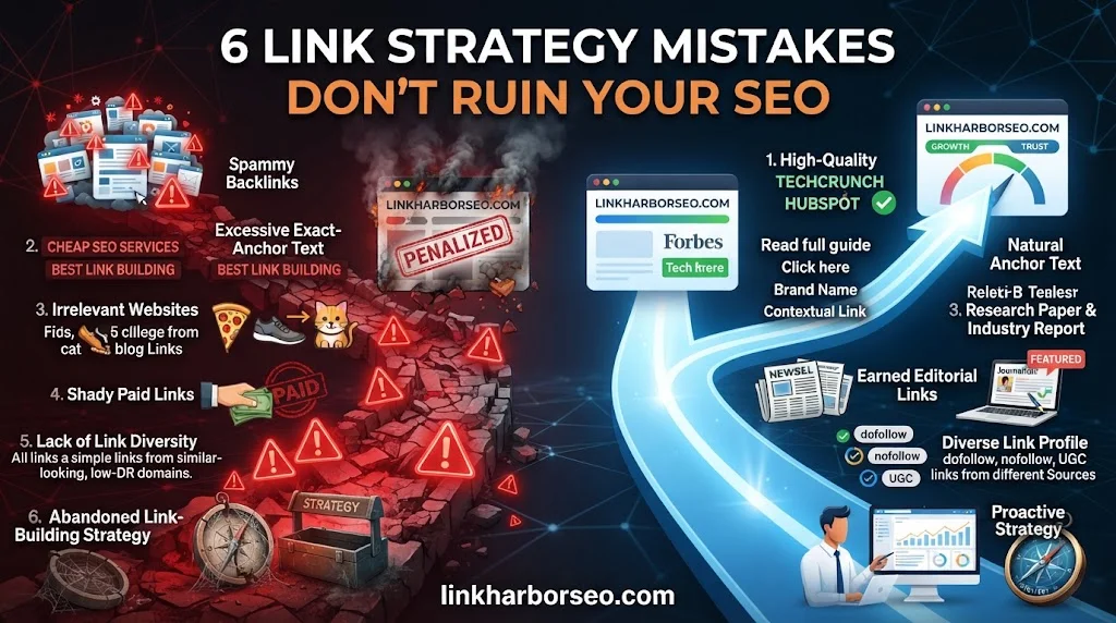 Common Link Strategy Mistakes to Avoid