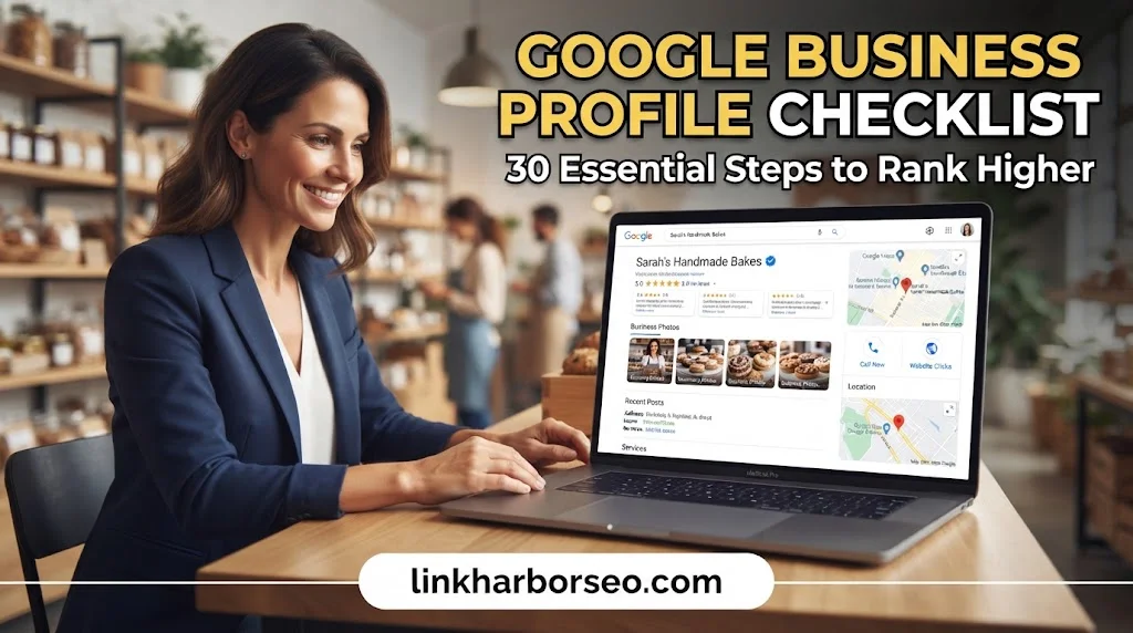 Google Business Profile Checklist: 30 Essential Steps to Rank Higher on Google