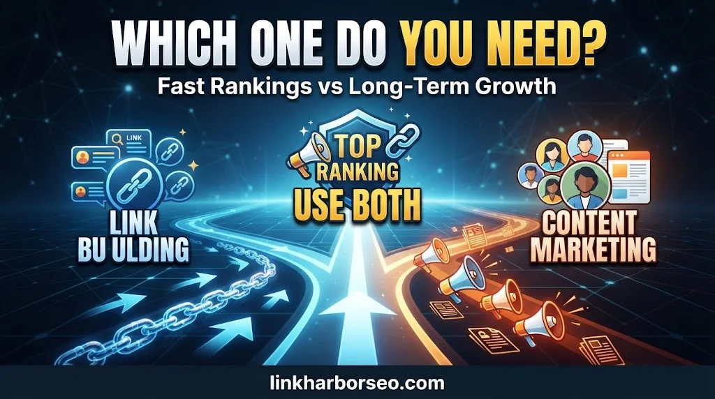 Which One Should You Choose: Link Building or Content Marketing?