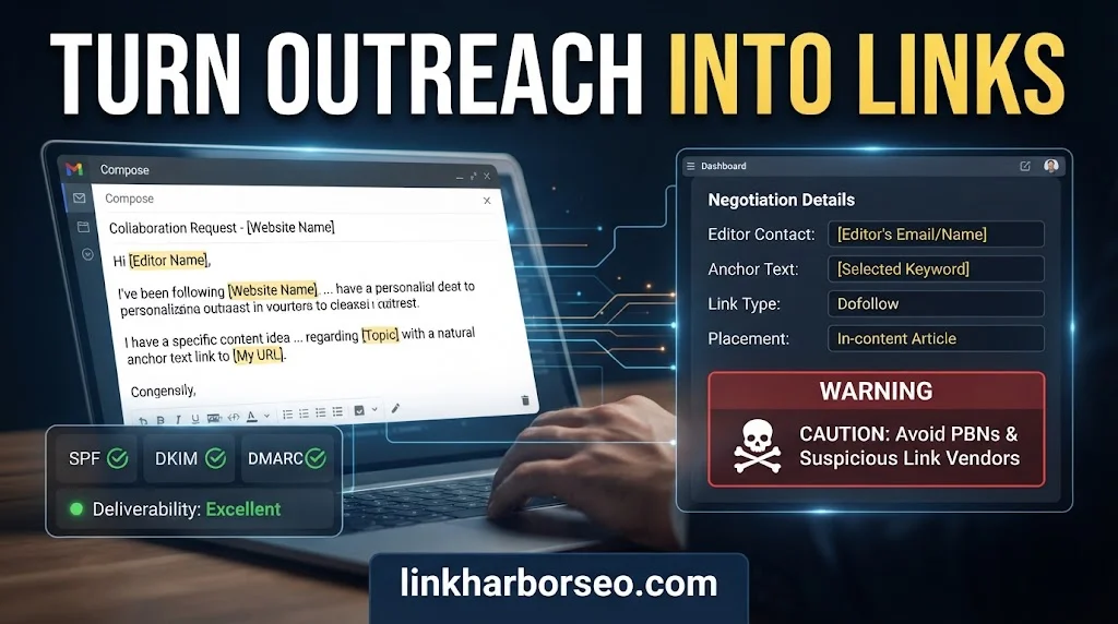 Outreach and Negotiation Checklist: Turning Prospects Into Live Links