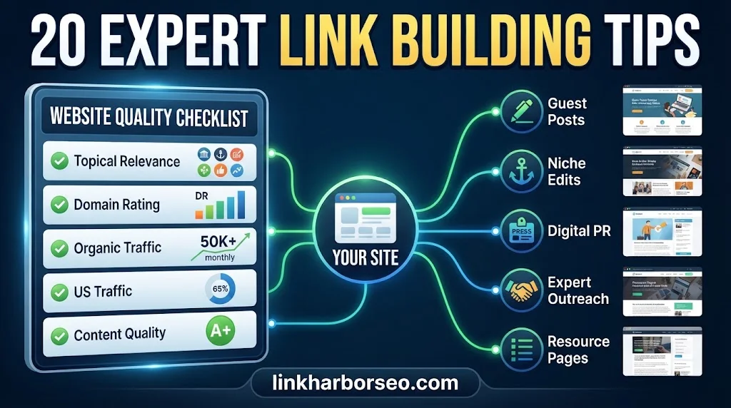 The Core Link Building Checklist: 20 Expert Tips to Build Powerful Backlinks