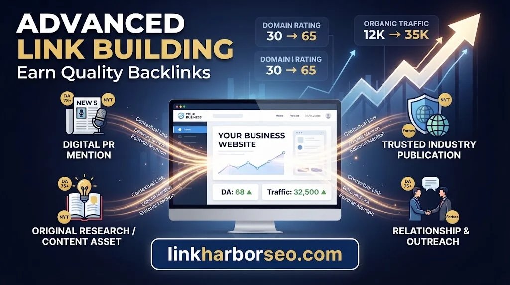 What is advanced link building?