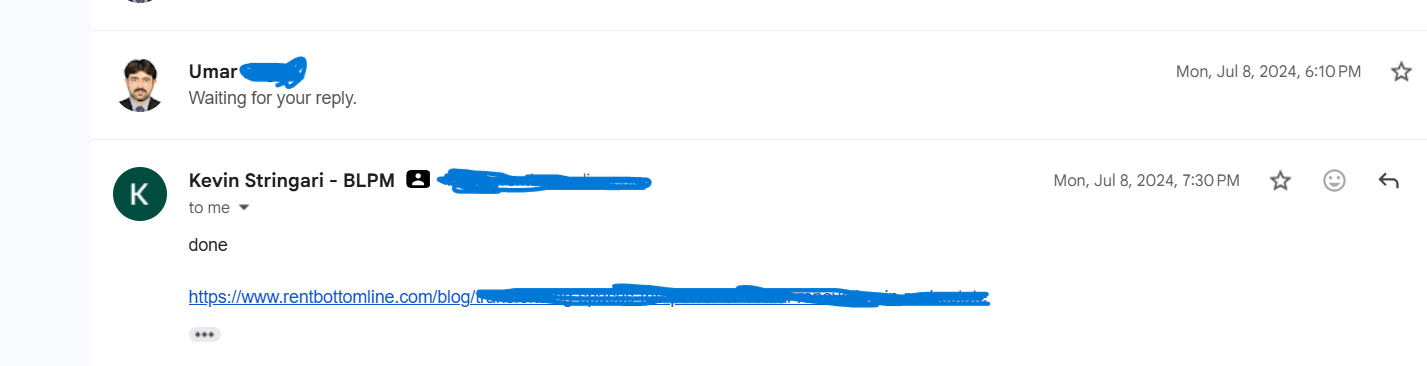 Live guest post placement on rentbottomline.com